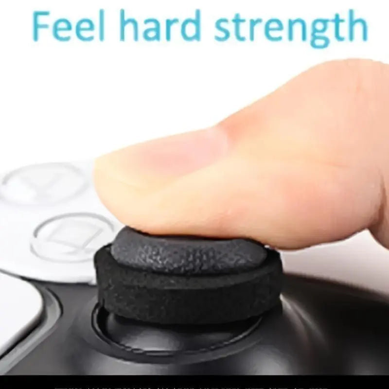 Precision Rings Thumbsticks Aim Boost Kit for Playstation 5 (PS5) Controllers Accessories | Purple-Black Thumbsticks | Silicione Rubber 6 Pcs Precision Rings Joystick Ps5 Joystick Fps Thumbsticks Player Controller