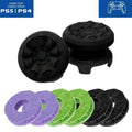 Precision Rings Thumbsticks Aim Boost Kit for Playstation 5 (PS5) Controllers Accessories | Purple-Black Thumbsticks | Silicione Rubber 6 Pcs Precision Rings Joystick Ps5 Joystick Fps Thumbsticks Player Controller