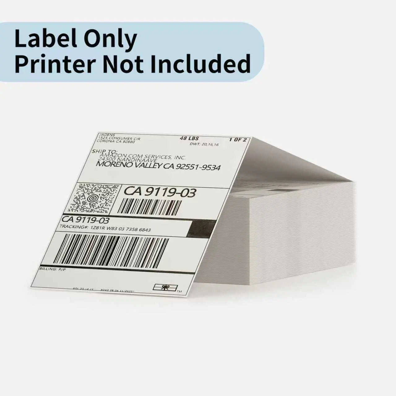 JADENS Shipping Label Printer,Bluetooth Wireless Thermal Label Printer, Compatible with Ios, Android, Windows, Mac, Chromebook, Widely Used for Etsy, Ebay, Shopify, Usps-Summervibes