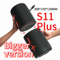 CYBORIS S11 Plus/S11 2 in 1 Bluetooth Speaker 40W/20W High Volume Stereo IPX6 Waterproof 24 Hours Play Time Bluetooth V5.3 Connectable for Smartphones & More Bluetooth Speaker Subwoofers Audio Magnetic Summervibes